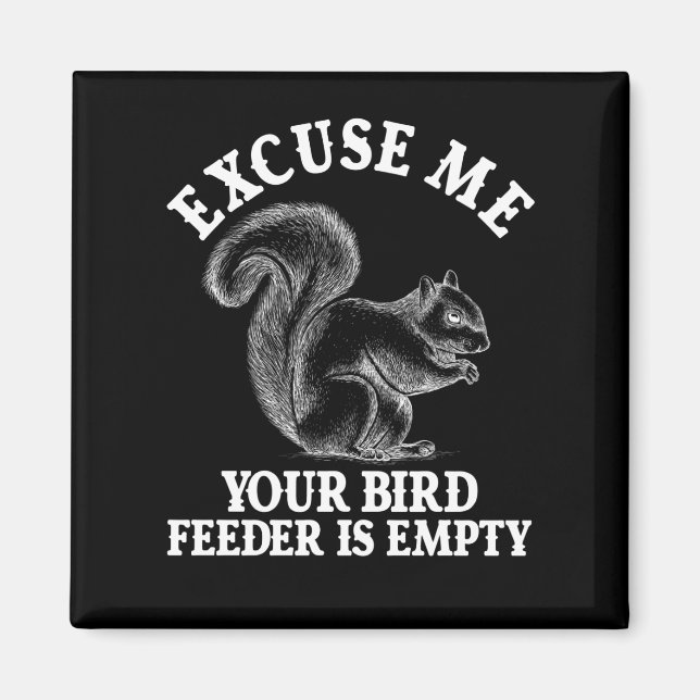 Ursäkta mig att din föda är tom magnet (Framsidan)