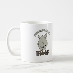 Ursäkta mig medan jag tar en trump - Trump - Kaffemugg