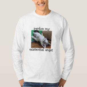 Ursäkta min existentiella vinkling t shirt