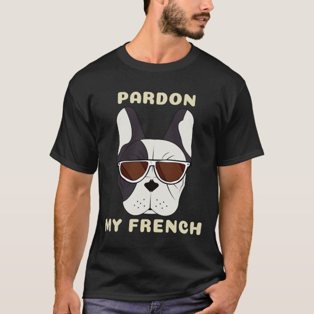 Ursäkta min Fransk 111 T Shirt (Framsida)