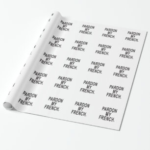 Ursäkta min Fransk Presentpapper