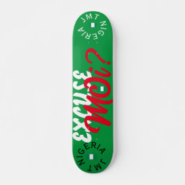 URSÄKTA MOI! JMT 7 3/4-tums Skateboard-däck Mini Skateboard Bräda 18,5 Cm