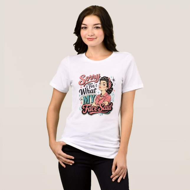 Ursäkta T Shirt (Framsida Full)