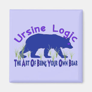 Ursine logikbyltelogotyp magnet