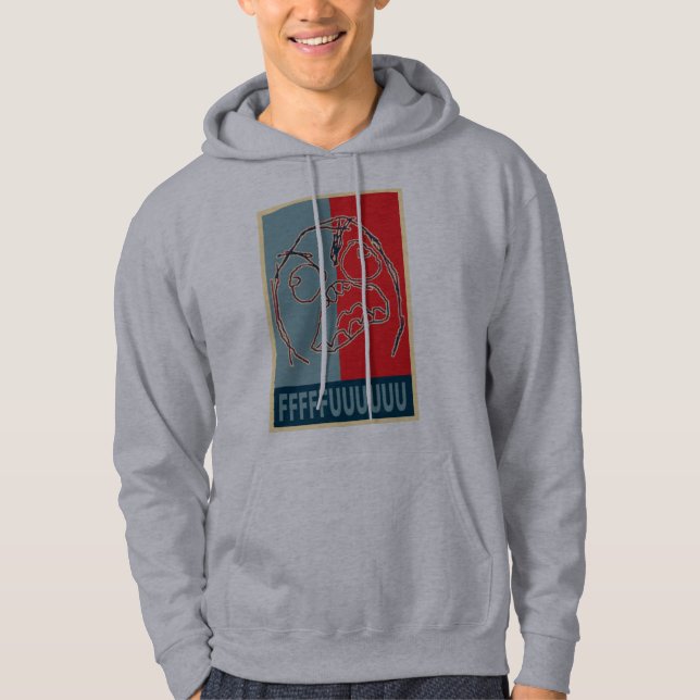Ursinnegrabbpropaganda Hoodie (Framsida)
