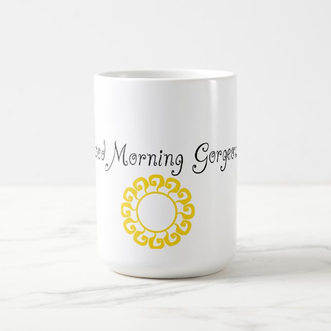 Ursnygg bra morgon kaffemugg (Center)