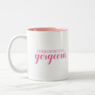 Ursnygg bra morgon Två-Tonad mugg