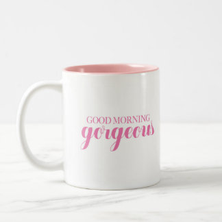 Ursnygg bra morgon Två-Tonad mugg