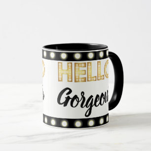 Ursnygg kaffemugg för Glam hejer