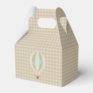 Ursnygg luftballongneutraltbaby shower presentaskar