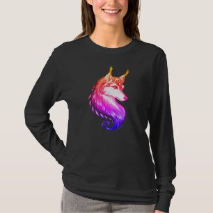 Ursnygg skjorta för långärmad för solnedgångh t-shirt