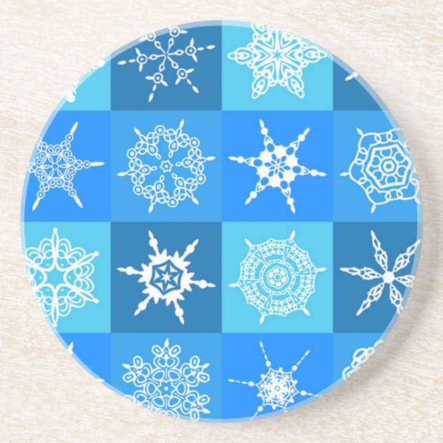 URSNYGG SNÖFLINGOR UNDERLÄGG SANDSTEN (Framsidan)