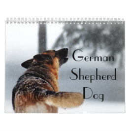 Ursnygg tysk herdehundkalender kalender
