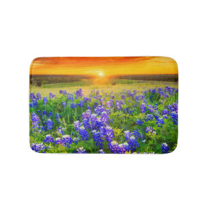 ursnygga Texas bluebonnets Badrumsmatta