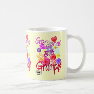 Ursnyggt men Grumpy! Kaffemugg