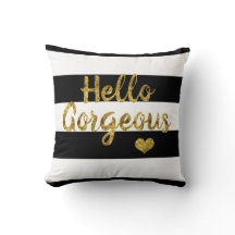 Ursnyggt svartvitt randigt för hejer