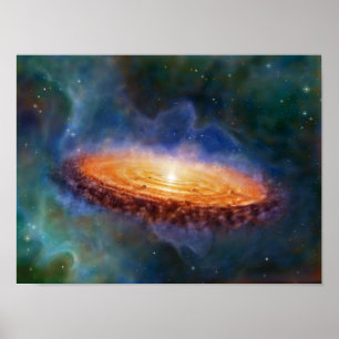 Ursprung av den sol- systemportföljaffischen poster
