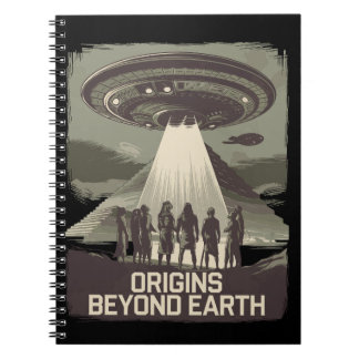 Ursprung bortom jordens antike Alien Teory Anteckningsbok