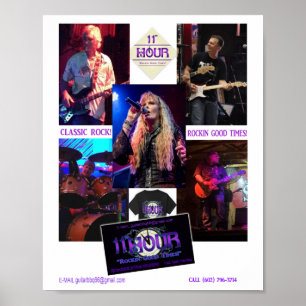 URSPRUNG DEN 11 TIMMARS PIC FÖR KLASSISKT BAND STE POSTER