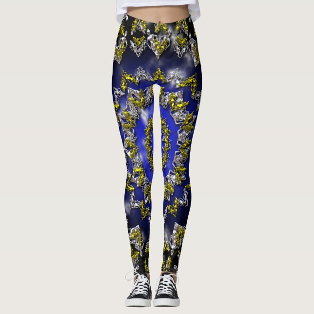 Ursprung Guld och Silver med plasmakoncentrationer Leggings (Framsida)