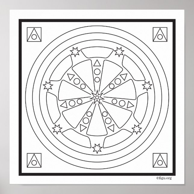 Ursprung i BING och all existens Poster (Framsidan)