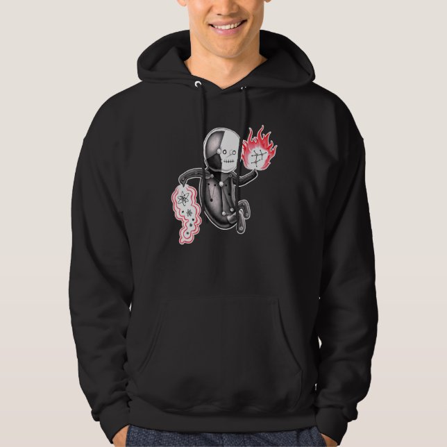 Ursprung i molekyler hoodie (Framsida)