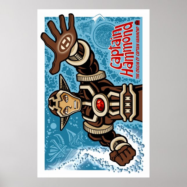 Ursprung vid kapten Hammond Poster (Framsidan)