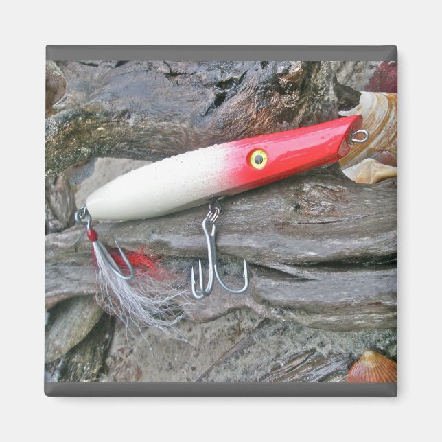 Ursprunglig AJS Penna Popper Fishure Magnet (Framsidan)