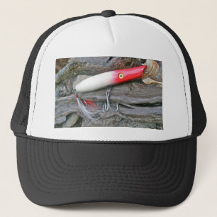 Ursprunglig AJS Penna Popper Fishure Truckerkeps