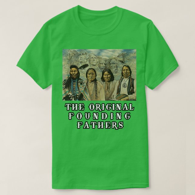Ursprunglig amerikan (14) t shirt (Design framsida)