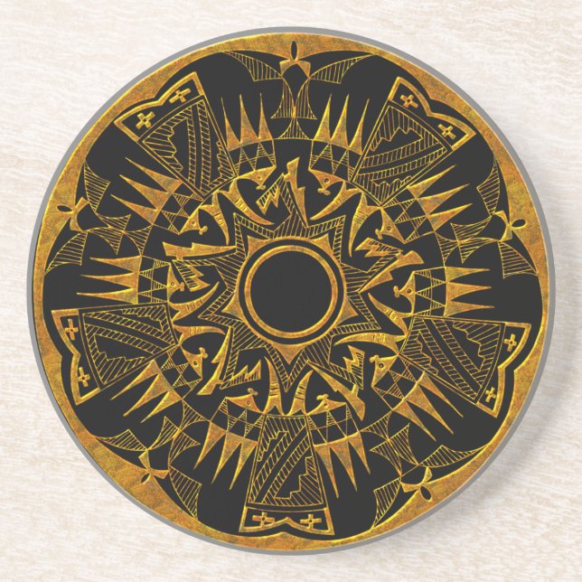 Ursprunglig amerikansk 1 Underlägg Sandsten (Framsidan)