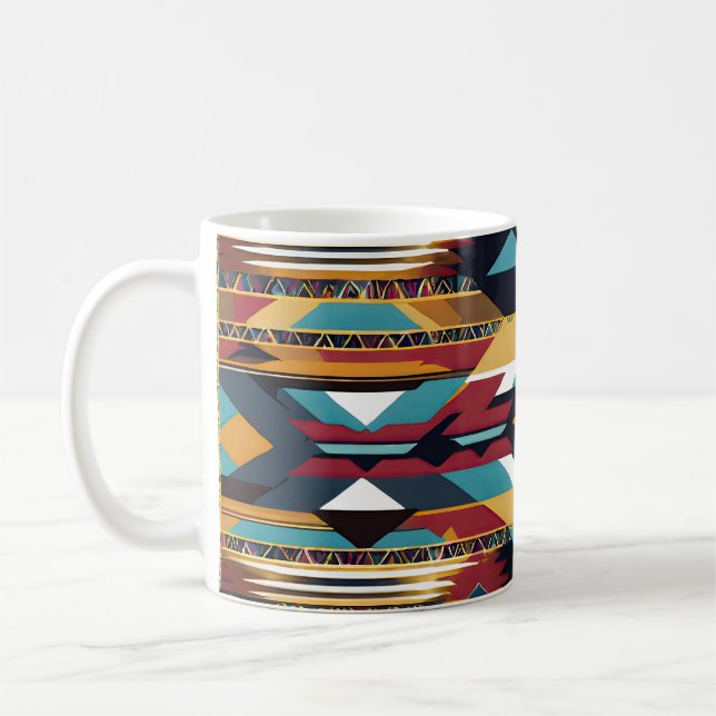 Ursprunglig amerikansk Abstrakt Tribute 02 Kaffemugg (Vänster)