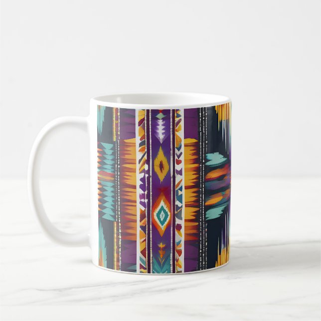 Ursprunglig amerikansk Abstrakt, utskrift S4 Kaffemugg (Vänster)