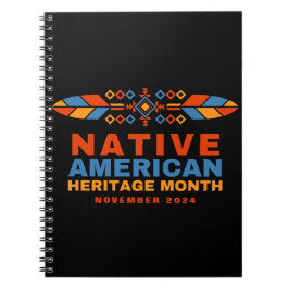 Ursprunglig amerikansk arv Månad 2025 Anteckningsbok