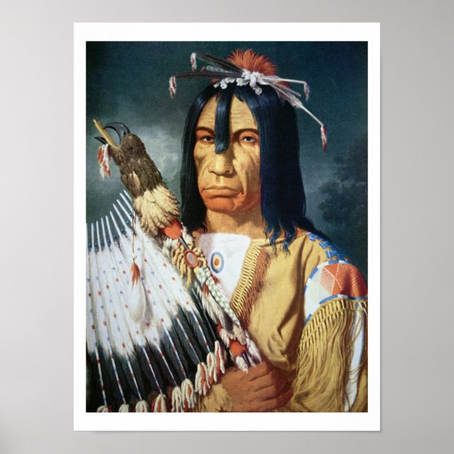 Ursprunglig amerikansk chef för Kanadas kärnfolk Poster (Framsidan)