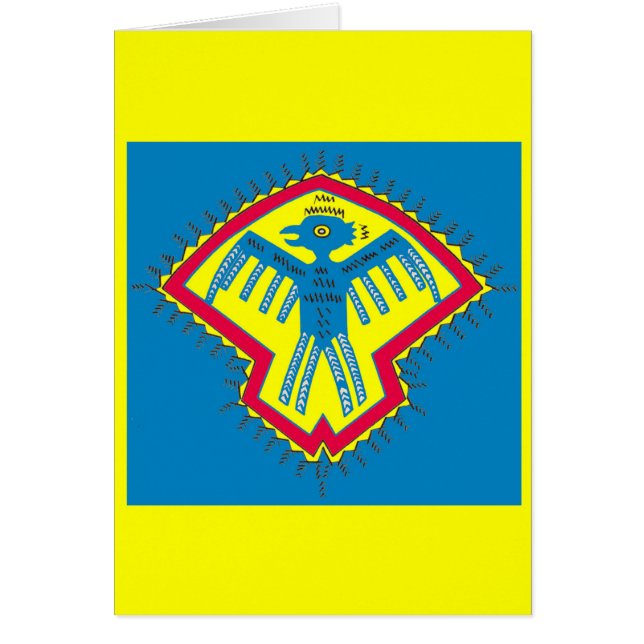 Ursprunglig amerikansk fågel OBS kort (Framsidan)