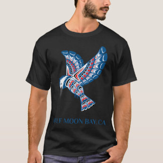 Ursprunglig amerikansk halv Måne Bay Kingfisher Bi T Shirt