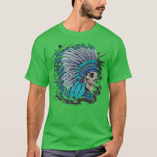 Ursprunglig amerikansk huvudskalle 1 t shirt