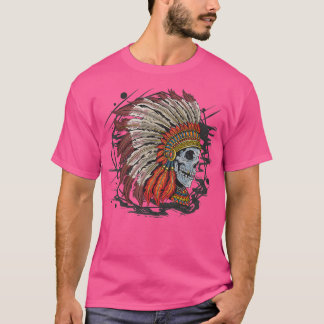 Ursprunglig amerikansk huvudskalle 2 t shirt