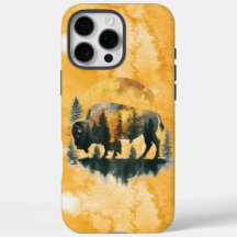 Ursprunglig amerikansk iphone case med Buffalo