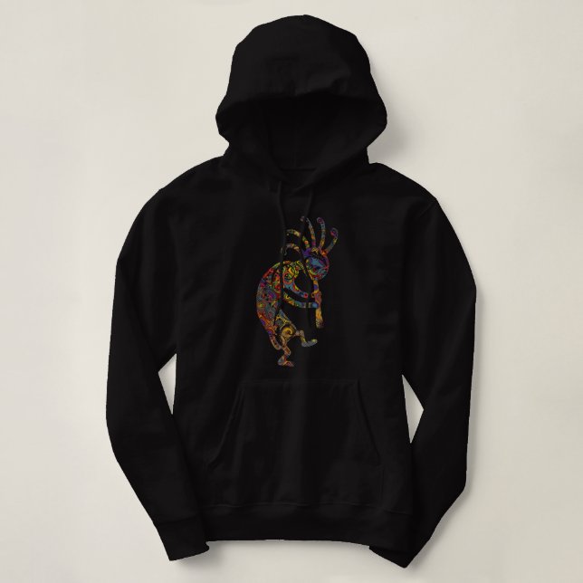 Ursprunglig amerikansk Kokopelli med ornament.png T Shirt (Design framsida)