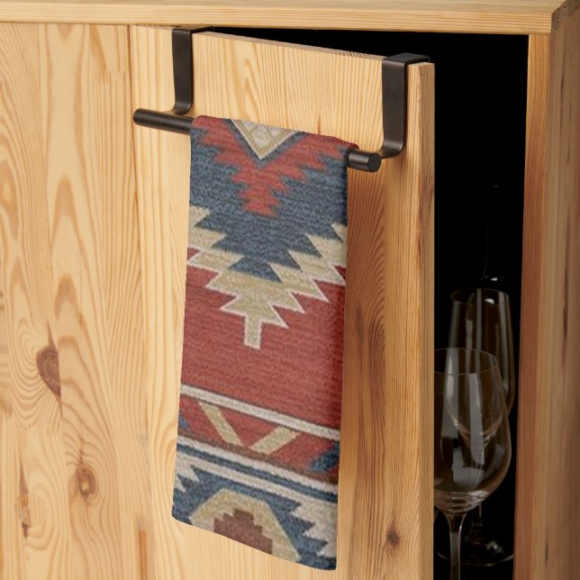 Ursprunglig amerikansk Mönster 2 Kökshandduk (Thirds Fold)