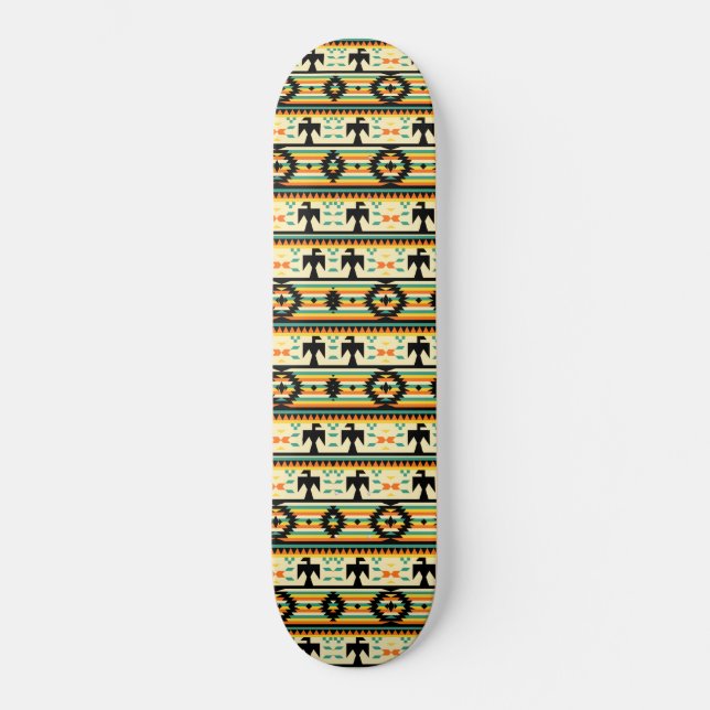 Ursprunglig amerikansk Mönster Mini Skateboard Bräda 18,5 Cm (Framsida)