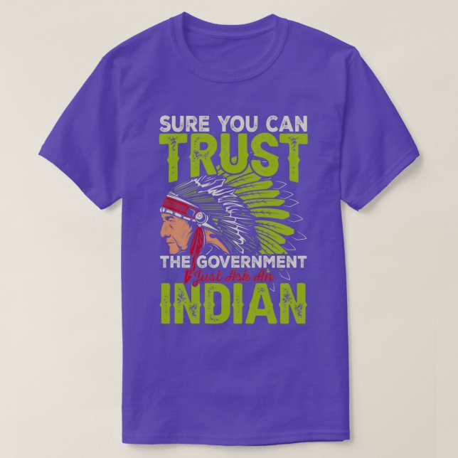 Ursprunglig amerikansk offert som du kan lita på t shirt (Design framsida)