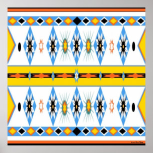 Ursprunglig amerikansk Shoshone Poster