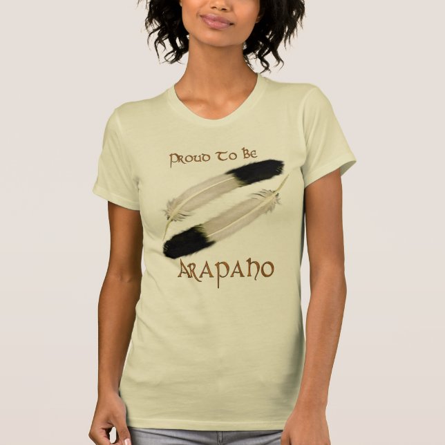 Ursprunglig amerikansk "STOD ATT BE ARAPAHO"-serie T-shirt (Framsida)
