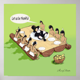 Ursprunglig amerikansk Thanksgiving Poster