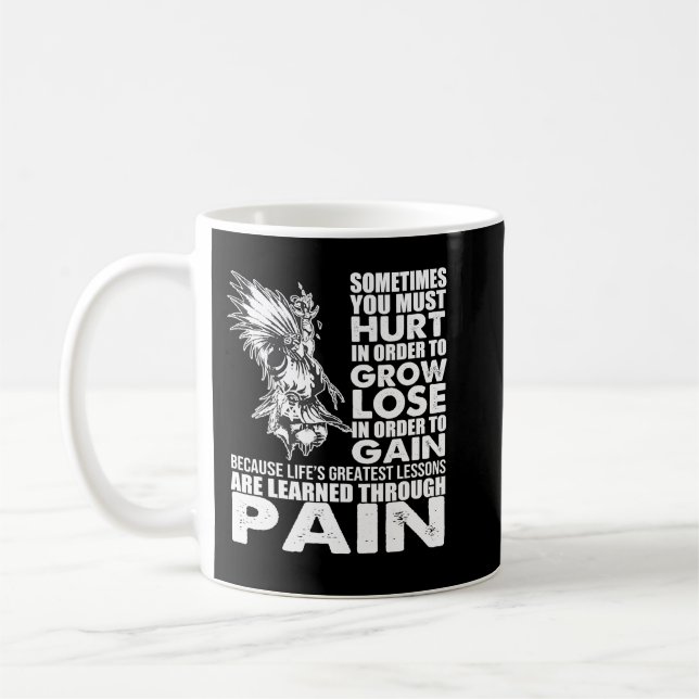Ursprunglig amerikansk ursprungsbefolkning INSPIRE Kaffemugg (Vänster)