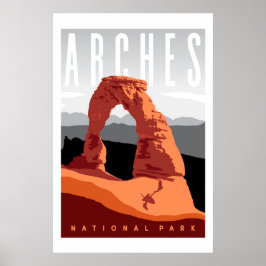 Ursprunglig Arches nationalpark Poster