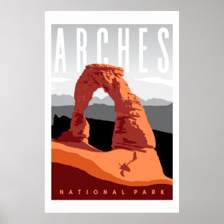 Ursprunglig Arches nationalpark Poster
